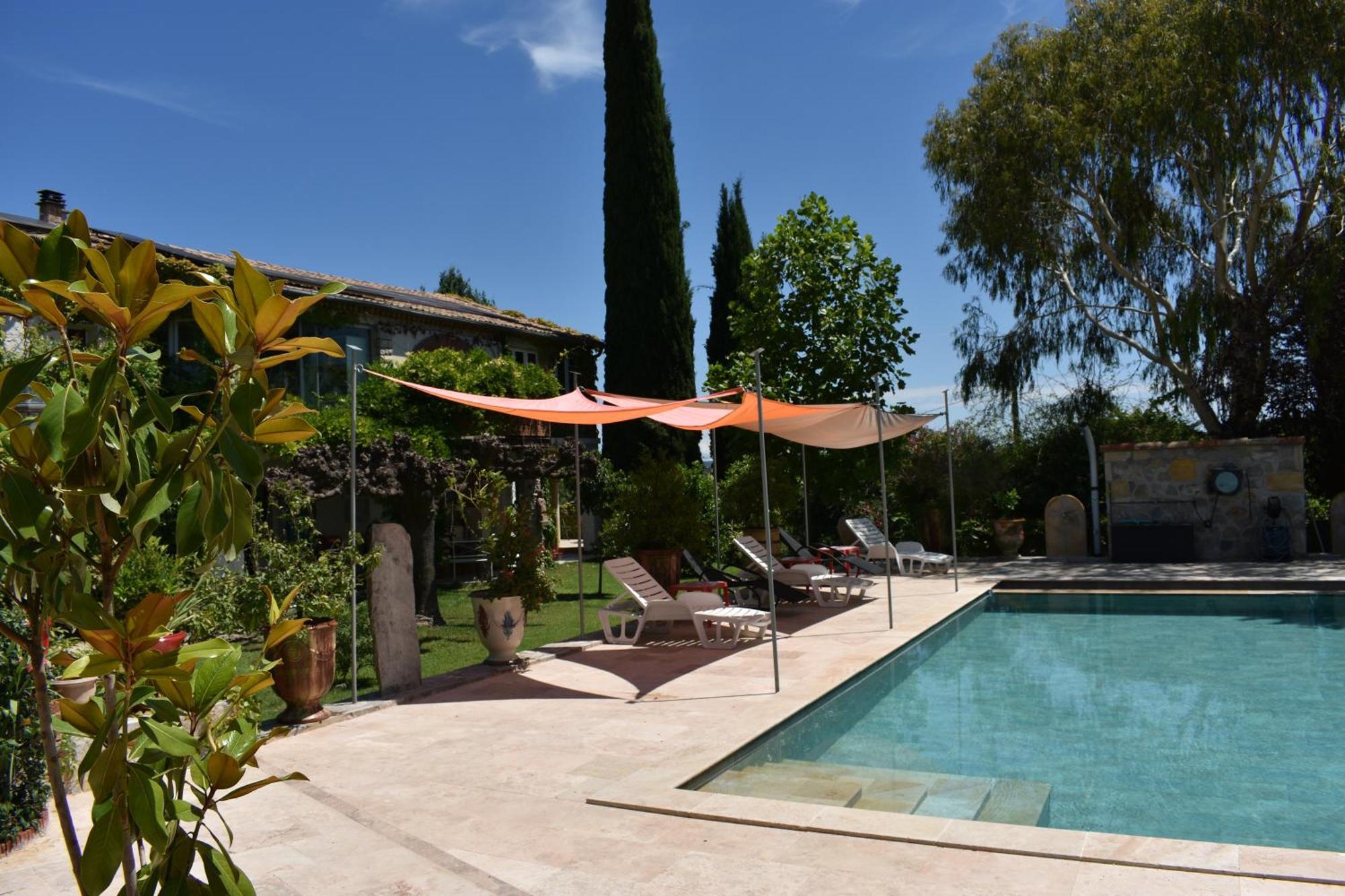 Mas De La Croix Hotel Saint-Christol-lès-Alès Kültér fotó