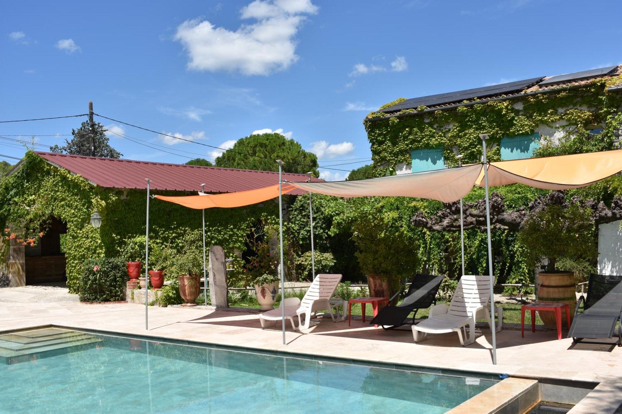 Mas De La Croix Hotel Saint-Christol-lès-Alès Kültér fotó